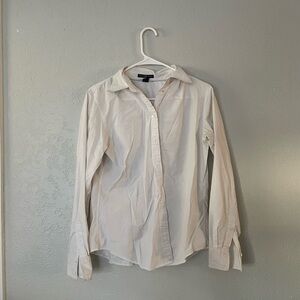 Vintage gap white button down shirt